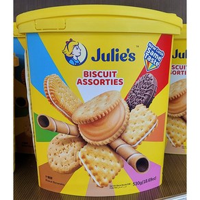 줄리스 어소티드 비스킷, 530g, 1개