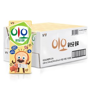 남양이오 유산균 음료, 190ml, 24개