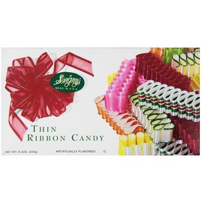 Sevigny's Thin Ribbon Candy - Made in USA. 9 Oz. Sevigny의 얇은 리본 캔디 - 미국산. 9 온스.