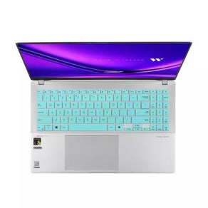 키보드덮개 Asus Vivobook Po 15 2024 S5506 S5507Q 용 15.6 인치 노트북 TPU 실리콘 키보드 커버 보호대 스킨, 01 Clea, 1개