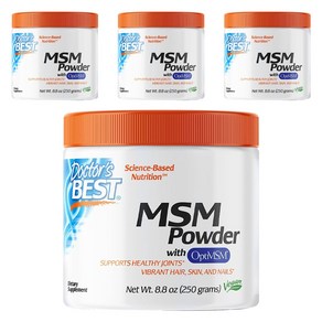 닥터스베스트 MSM 파우더, 4개, 250g