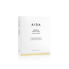 아이다 프로폴리스 바이옴 마스크-카밍에너지 1box(5매) - Aida Popolis Biome Mask, 1개, 5개입