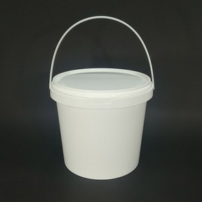 페일 용기 5L 손잡이 바케스 통 선물 바스켓 장난감 유치원 보관 수납 포장 PAIL, 반투명, 1개