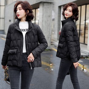 겨울 얇은 루즈핏 여성 패딩 점퍼 Women's down jacket 7H538