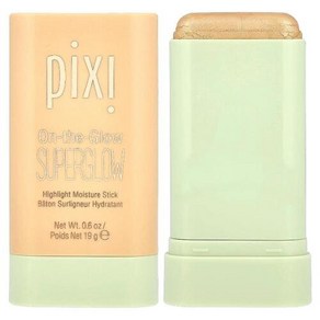 Pixi Beauty 온 더 글로우 슈퍼글로우 하이라이트 모이스처 스틱 GoldedGold 19g(0.6oz), 길디드 골드, 1개