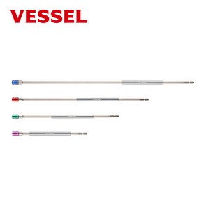 베셀 VESSEL DXH-250 슬림 롱비트홀더 DX 롱비트연결대 소켓홀더 비트연장대 8mm회전축 슬리브 천장작업