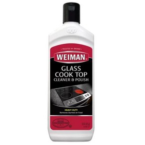 Weiman Non-Abasive No Scatch Induction Glass Ceamic Stove Cooktop Heavy Duty Cleane and Polish, 1개