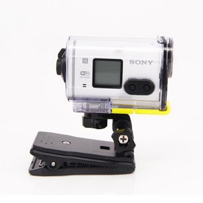 소니 액션 캠 HDR AS20 AS100V AS30V AZ1 aee 액세서리 용 어깨 가방 클립 배낭 마운트 클램프 FDR-X1000V, 한개옵션1