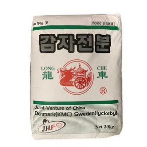 용차 감자전분 20kg, 1개