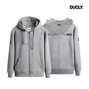 듀클라이 DUP-Z46 M~4XL 봄/가을 간절기 빅사이즈 후드집업