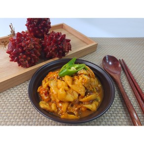 [통영당포상회] 통영 멍게 젓갈 300g 500g 밥도둑 저염 멍게젓, 1개