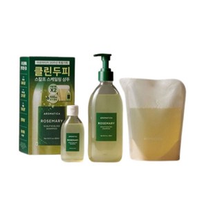 아로마티카 로즈마리 스칼프 스케일링 샴푸, 900ml, 1개