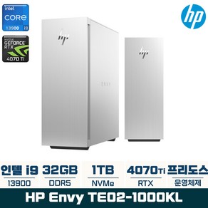 HP ENVY TE02-1000KL 13세대 i9 RTX4070Ti 고성능 데스크탑