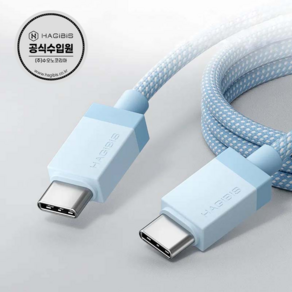 하기비스 Hagibis CL30 맥북/아이패드/아이폰/갤럭시 USB-C타입 60W고속 충전 케이블, 1개