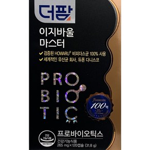 [더팜] 더팜 이지바울 마스터 프로바이오틱스 (265 mg x 120캡슐_4개월분), 1개, 120정