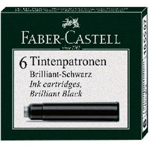 파버카스텔 잉크카트리지 스탠다드 6입 (185507) Faber-Castell 파버카스텔 잉크 카트리지