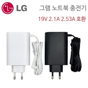 LG gram 13~17 노트북용 전원 충전기 어댑터 케이블 19V 2.1A 19V 2.53A ADS-40MSG-19 ADS-48MSP-19 WA-48B19FS 호환