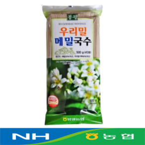 봉평농협 HACCP 국산 100% 메밀국수 봉평메밀 최신제조, 1개, 500g
