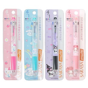 산리오 사라사4+1멀티펜 0.5mm, 1개, 민트벌룬시나모롤