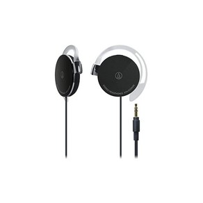 audio-technica 이어핏 헤드폰 귀걸이 블랙 ATH-EQ300M BK, 블랙.