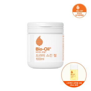 바이오오일 드라이 스킨 젤 + 오일 증정, 오일 25ml, 1세트, 100ml