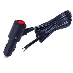 지제이 시거잭전원 15A 1m/2m/3m 16AWG 시거 스위치 소켓 12V 24V, (15A)2m, 1개