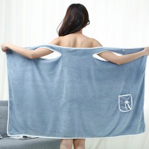 고야 부드러운 원피스 목욕가운 샤워가운 타월