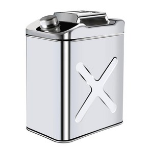 스테인리스 기름통 캠핑용 기름통 스테인레스 연료통, 10L, 1개