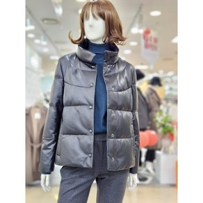 [아날도바시니] 램스킨 구스 숏 다운 점퍼 AW12SZFU83C