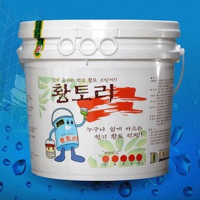 누구나 쉽게 바르는 천연황토 벽지 DK-308 백토리 3kg, 1개