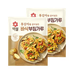 백설 통감자 바삭 부침가루 1kg x2개, 2개