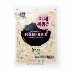 아워홈 행복한맛남 냉동 야채볶음밥 3kg, 1개