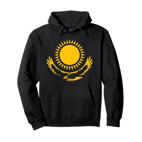 Kazakhstan Flag Kazakh Eagle Pullove Hoodie 카자흐스탄 국기 카자흐스탄 독수리 풀오버 후디