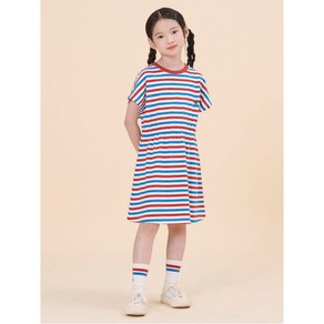 빈폴 BEANPOLE KIDS NOROO 멀티 스트라이프 원피스 블루 BI4471G92P 400754