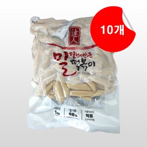 달인이 만든 밀떡볶이 1kg x 10개 1박스