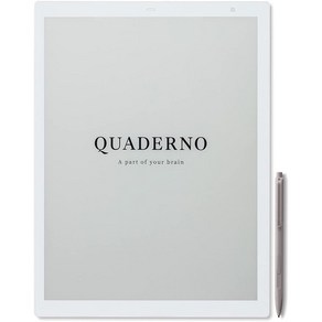 [공식]후지쯔 13.3형 플렉시블 전자 페이퍼 QUADERNO A4 사이즈 FMVDP41 화이트