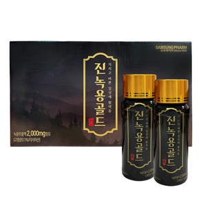 진녹용골드 100mLx10병 /건강음료 녹용음료, 100ml, 10개