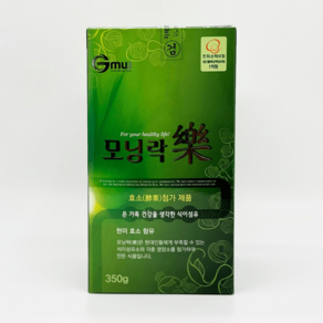 굿모닝 식이섬유 차전자피 모닝락 변비도움 350g, 52.5g, 1개