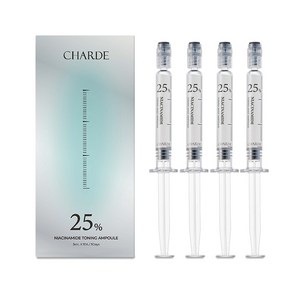 [샤르드] 25% 나이아신아마이드 토닝앰플 세트(3ml x 4개입)