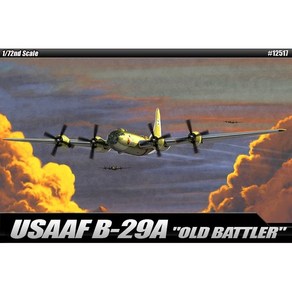 아카데미과학 1/72 Old battle 항공기, USAAF B-29A, 1개