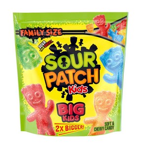 [미국직배송]사워패치 키즈 소프트 앤 츄이 캔디 대용량 SOUR PATCH KIDS Candy 오리지널 (816g)