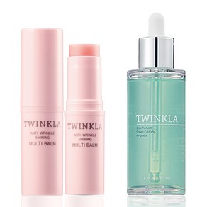 트윙클라 기미스틱 주름스틱 멀티밤10g + 사카 고보습 비타민 앰플50ml, 멀티밤10g 1개 + 앰플50ml 1개, 50ml, 1개