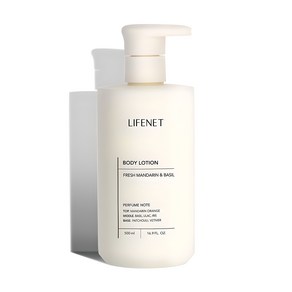라이프넷 바디로션 프레쉬 만다린 앤 바질, 500ml, 1개