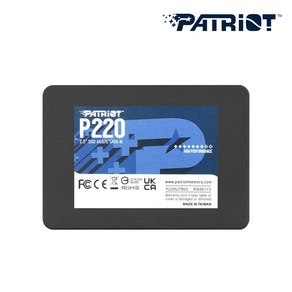 PATRIOT P220 2.5인치 2TB SSD 3D TLC NAND SATA3 3년보증