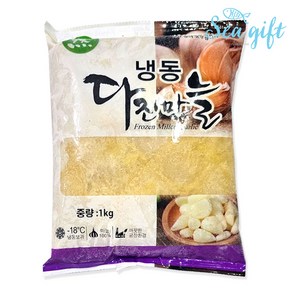 [씨기프트]냉동 다진마늘 1kg 간마늘 국 찌개 향신료, 1개