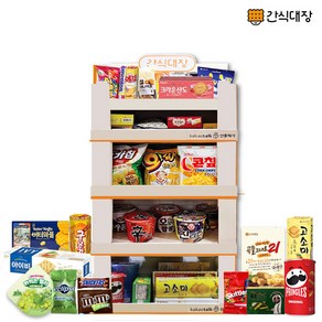 [간식대장] 간식대장 과자선물세트 골라먹는 재미 간식바 팬트리 32종 과자선물 땅콩강정 스니커즈 엠엔엠즈 이클립스 콘칲 포카칩 오감자 콘칲 후레쉬베리 구운감자 예감, 간식바팬트리 32종, 1개