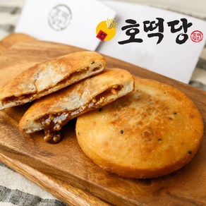 [호떡당] 줄서서먹는 호떡! 꿀호떡! 영양간식 아이간식 식사대용 겨울간식, 350g, 24개