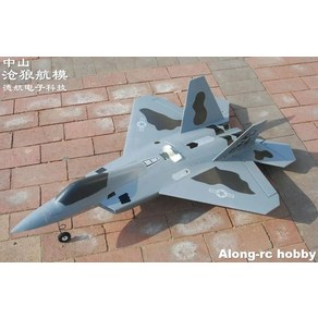 RC비행기 F22 전원 시스템 상호 변환 버전 720mm 윙스팬 랩터 64mm EDF 또는 푸셔 EPO 항공기 모델