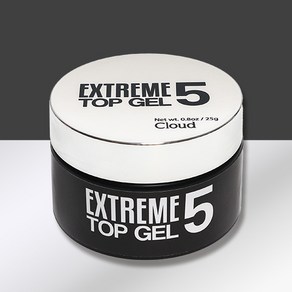 [더네일샵] 클라우드 익스트림5 통탑젤 25g 논와이프 탑젤, 1개