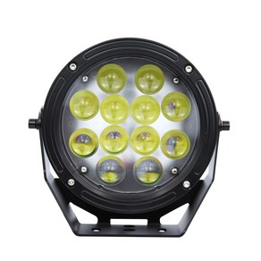 S-80 집중형 80W 4D렌즈 집중형 LED 써치라이트 선박 차량 집어등 작업등 조명 DC 12V 24V 60V, 1개